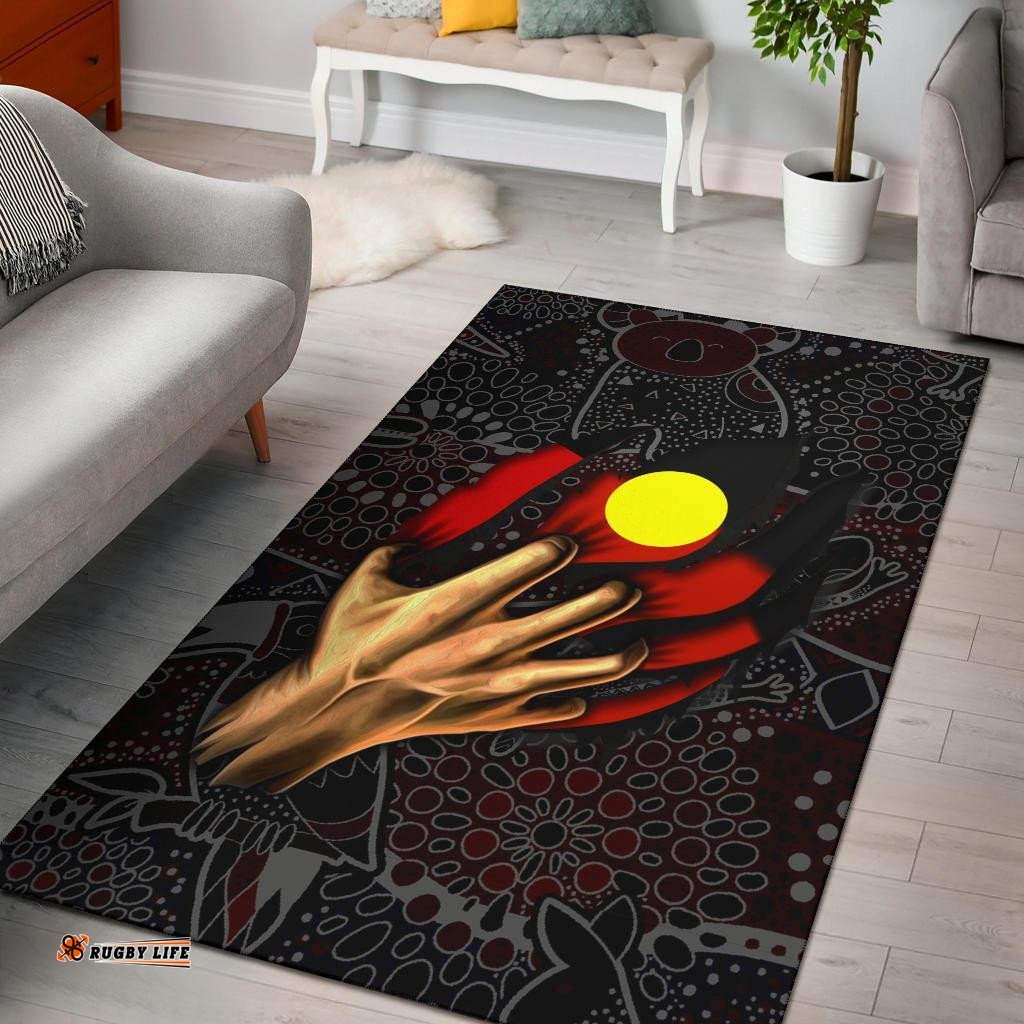 Aboriginal Area Rug Aboriginal Blood In Me