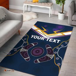 custom personalised storm area rug melbourne indigenous champion tee aussie