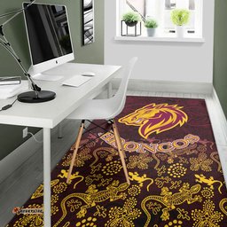 Broncos Rugby Area Rug Broncos Animals In Aboriginal Art Area Rug