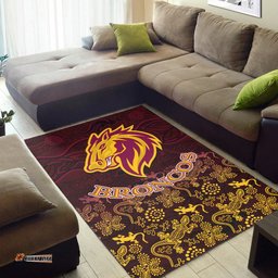 Broncos Rugby Area Rug Broncos Animals In Aboriginal Art Area Rug