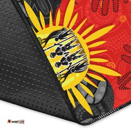 Aboriginal Family Area Rug Flag Style