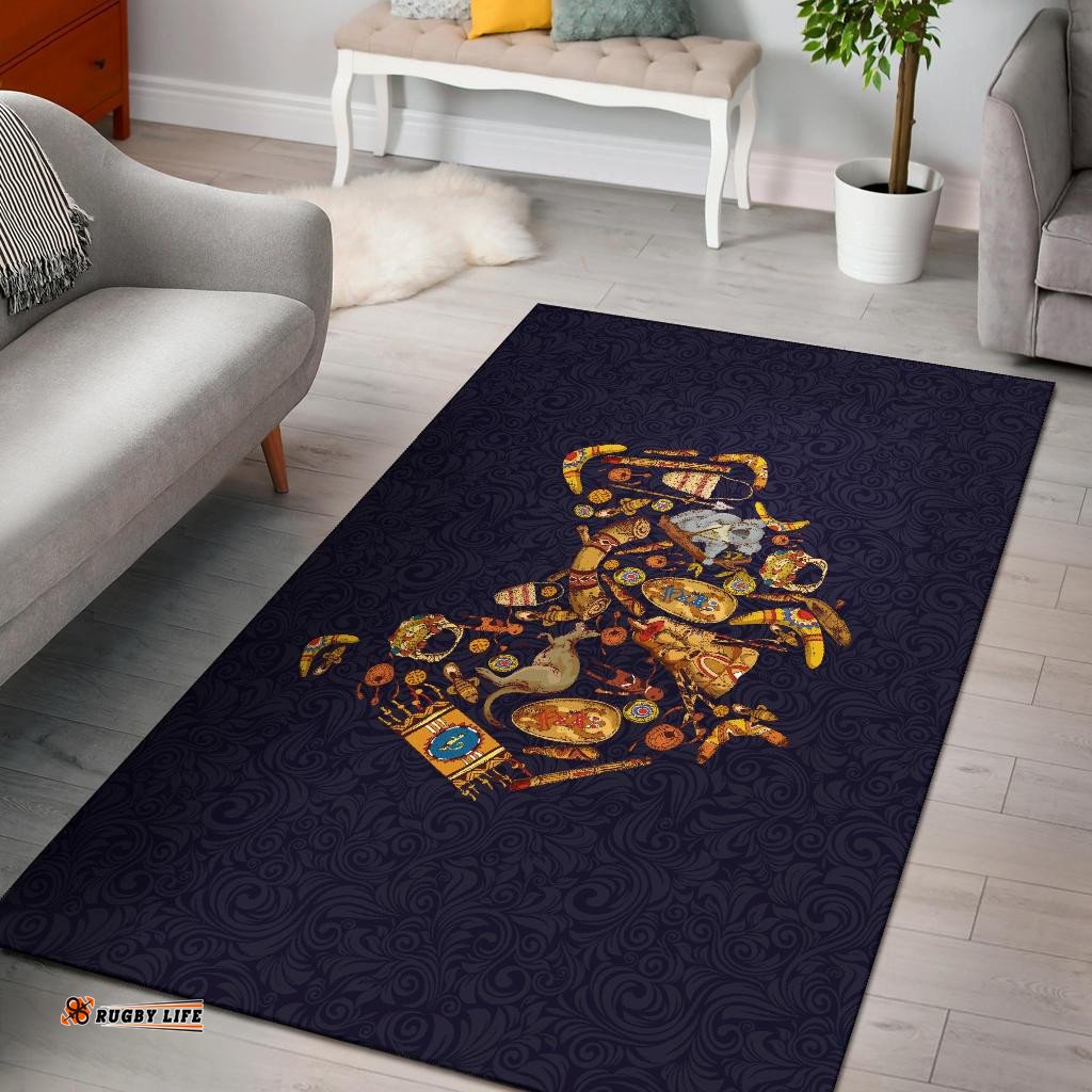 Area Rug Australia Map Rug Symbol