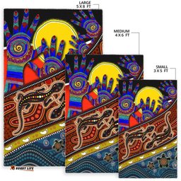 Area Rug Australians Together