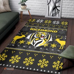 Richmond Football Club Area Rug Christmas Ugly Style