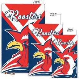Australia Roosters Area Rug