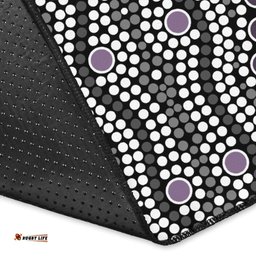 area rug aboriginal dot painting rug ver04 tee aussie