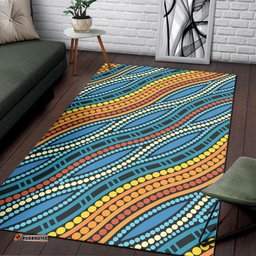 Area Rug Aboriginal Pattern ver04