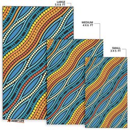 Area Rug Aboriginal Pattern ver04