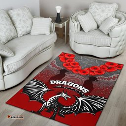 Dragons Area Rug St. George ANZAC Day