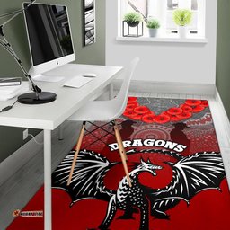 Dragons Area Rug St. George ANZAC Day