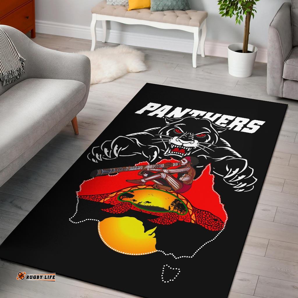 Panthers Area Rug Special Map