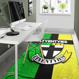 Ltyentyies Lt. A. F. C Area Rug Australian Football Aboriginal