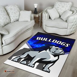 bulldogs area rug tee aussie
