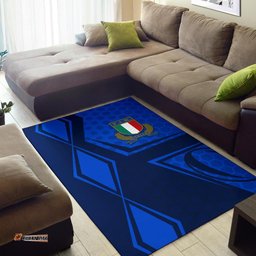 Italy Rugby Area Rug Gli Azzurri Vibes
