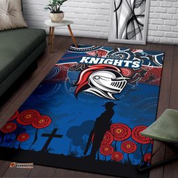 Knights Area Rug Newcastle ANZAC Day Aboriginal