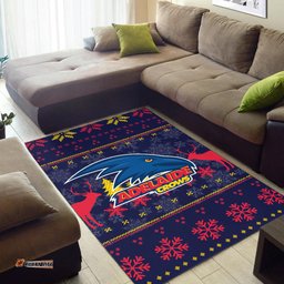 Adelaide Crows Area Rug Christmas Ugly Style