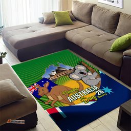 Australia Day Area Rug 2024 Proud To Be Australian National Color