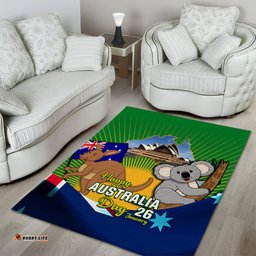 Australia Day Area Rug 2024 Proud To Be Australian National Color