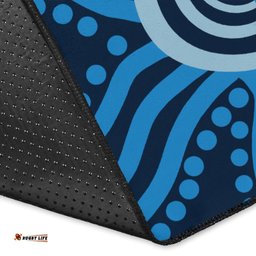 Carlton Blues Area Rug Aboriginal