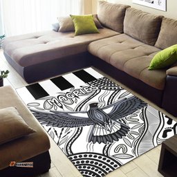Magpies Lovers Area Rug Collingwood Forever
