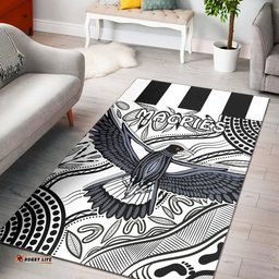 Magpies Lovers Area Rug Collingwood Forever