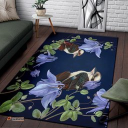 Australia Area Rug Kookaburra Rug Royal Bluebell