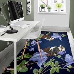 Australia Area Rug Kookaburra Rug Royal Bluebell