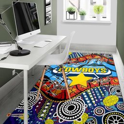 Cowboys Indigenous Area Rug