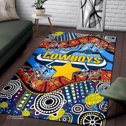 Cowboys Indigenous Area Rug