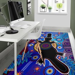 Aboriginal Area Rug Indigenous Platypus