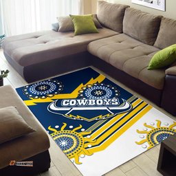 Proud Cowboys Area Rug Indigenous North Queensland