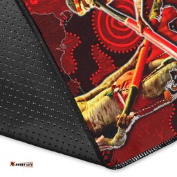 Didgeridoo Area Rug Aboriginal