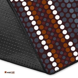 Area Rug Aboriginal Dot Painting Rug Ver03