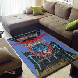 Panthers Rugby Area Rug Custom ANZAC Angry Panther Style Area Rug