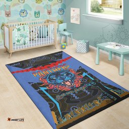 Panthers Rugby Area Rug Custom ANZAC Angry Panther Style Area Rug