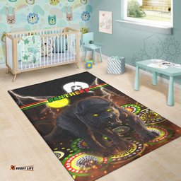 Panthers NAIDOC Week Area Rug Special Style