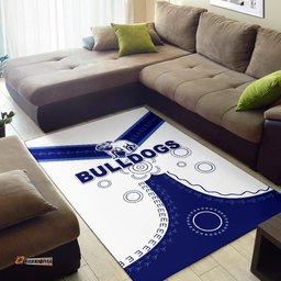Canterbury Bankstown Bulldogs Area Rug Simple Indigenous