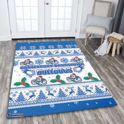 Canterbury-Bankstown Bulldogs Christmas Area Rug - Canterbury-Bankstown Bulldogs Special Ugly Christmas Area Rug