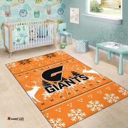 GWS Giants Area Rug Christmas Ugly Style
