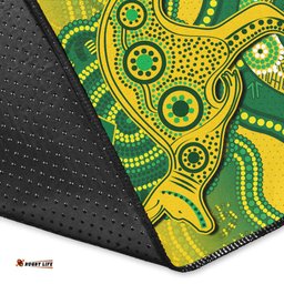 Australia Soccer Area Rug Champions Aboriginal Kangaroos World Cup Football Socceroos