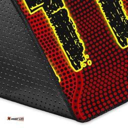 Area Rug Aboriginal Black Lives Matter Sun Dot Painting