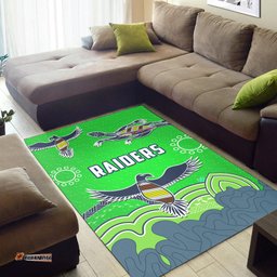raiders indigenous area rug canberra the milk tee aussie