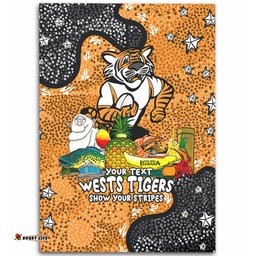 Wests Tigers Custom Area Rug - Australian Big Things Area Rug