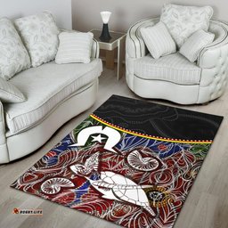 Area Rug Aboriginal Dot In NAIDOC Week Style