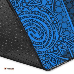 Turtle Area Rug Aboriginal Blue Style