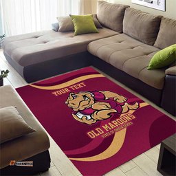Custom QLD Maroons Cane Toad Area Rug Queensland Origin No2