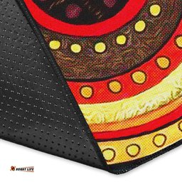 Aboriginal Area Rug Australian Echidna