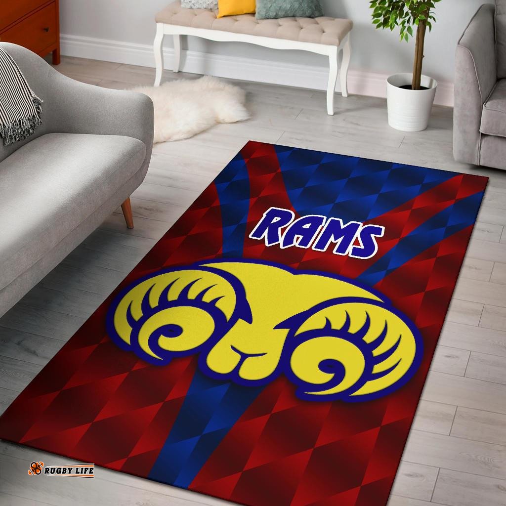 Adelaide Area Rug Rams Merino Original Red