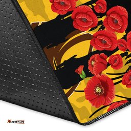 Hawks ANZAC Day Area Rug Indigenous Art