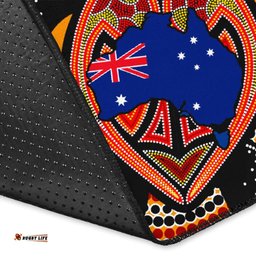 Area Rug Aboriginal Patterns Bag Turtle